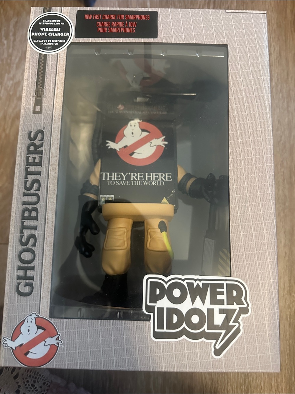 Ghostbusters Wireless Charger - Black & Tan